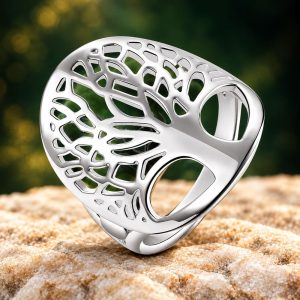 Bague Arbre de Vie Argent Massif