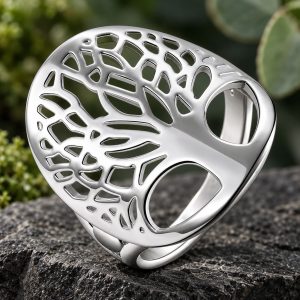 Bague Arbre de Vie Argent Massif