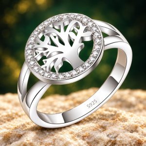 Bague Arbre de Vie Femme Argent