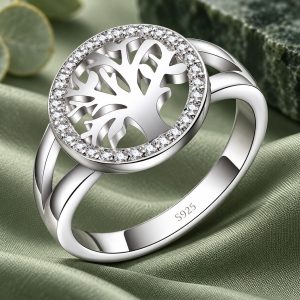 Bague Arbre de Vie Femme Argent