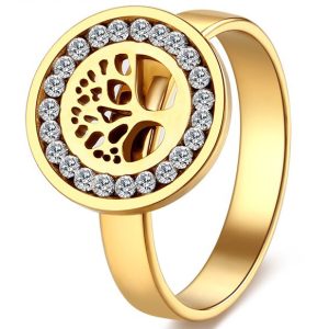 Bague Arbre de Vie Strass