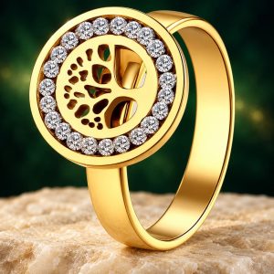 Bague Arbre de Vie Strass