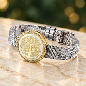 Bracelet Arbre de Vie Acier