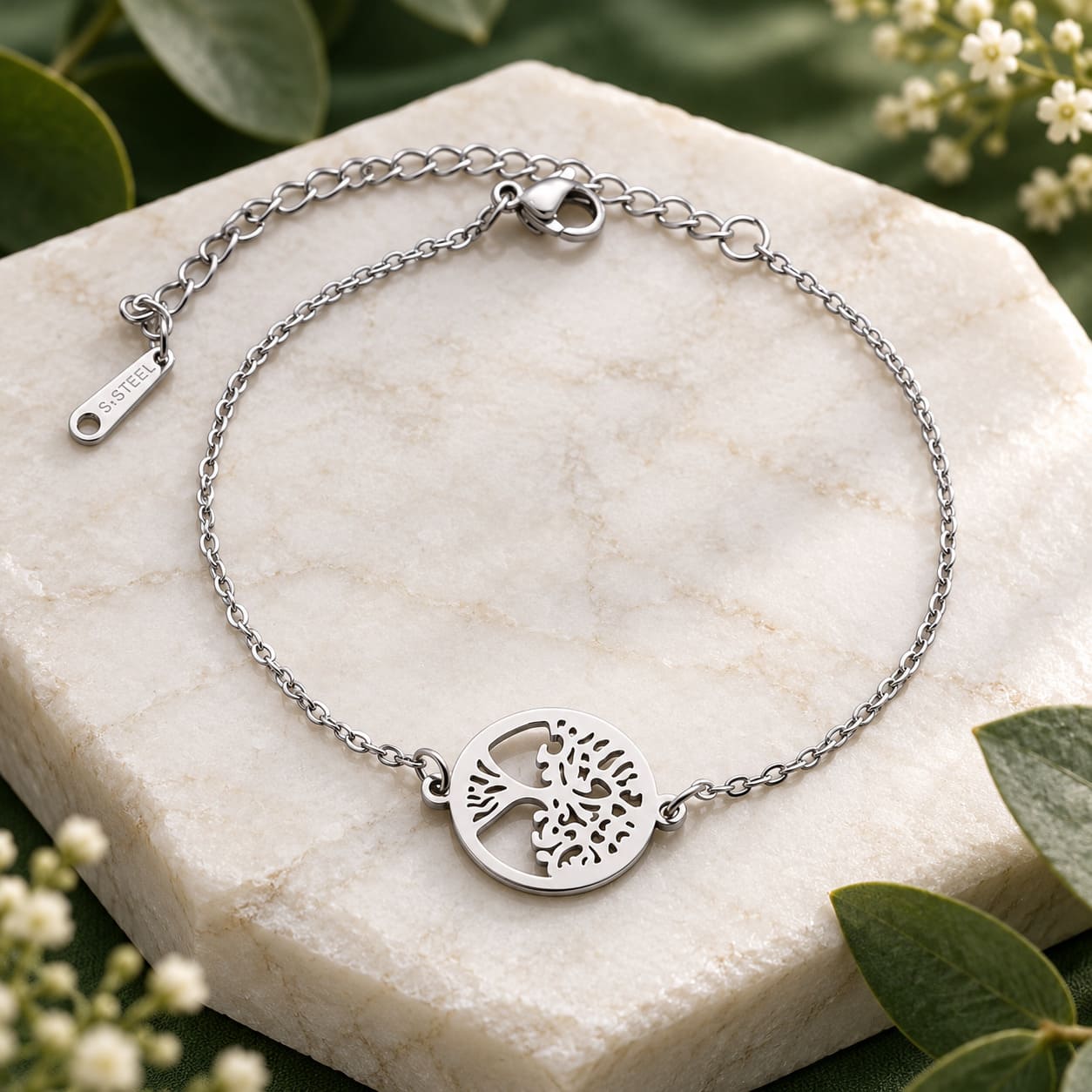 Bracelet Arbre de Vie Rond