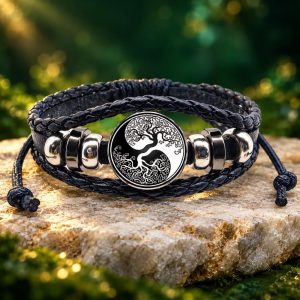 Bracelet Arbre de Vie Yin Yang