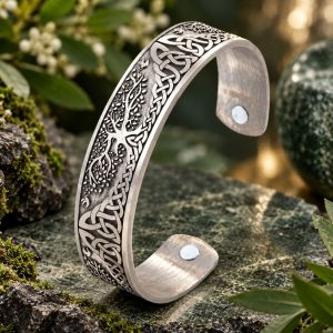Bracelet Manchette Arbre de Vie Yggdrasil