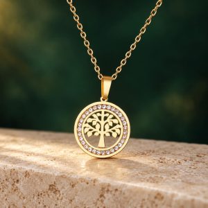 Collier Arbre de Vie Acier Inoxydable