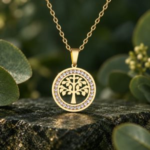 Collier Arbre de Vie Acier Inoxydable