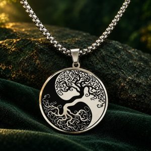Collier Arbre de Vie Yin Yang