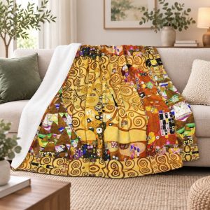 Couverture Arbre de Vie Klimt