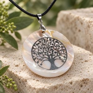 Pendentif Arbre de Vie Nacre