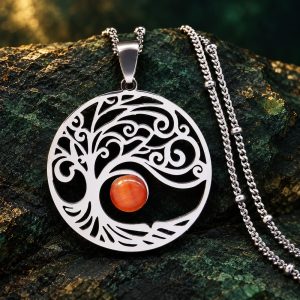 Pendentif Arbre de Vie Petite Pierre