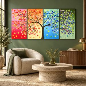 Tableau Arbre de Vie Cycle des Saisons