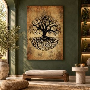 Tableau Yggdrasil Vintage