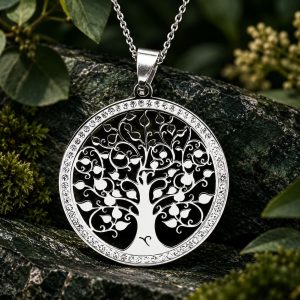 Collier Arbre de Vie en Feuilles