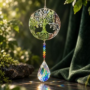 Collier Arbre de Vie Rétroviseur de Voiture
