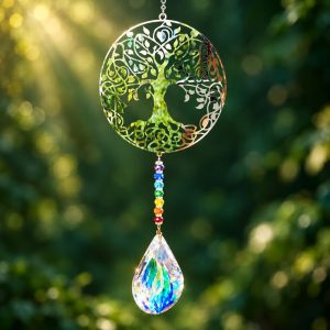 Collier Arbre de Vie Rétroviseur de Voiture