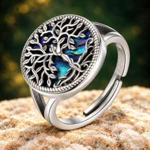 Bague Arbre de Vie Femme Argent