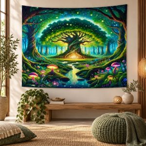 Tenture Arbre de Vie Féerique