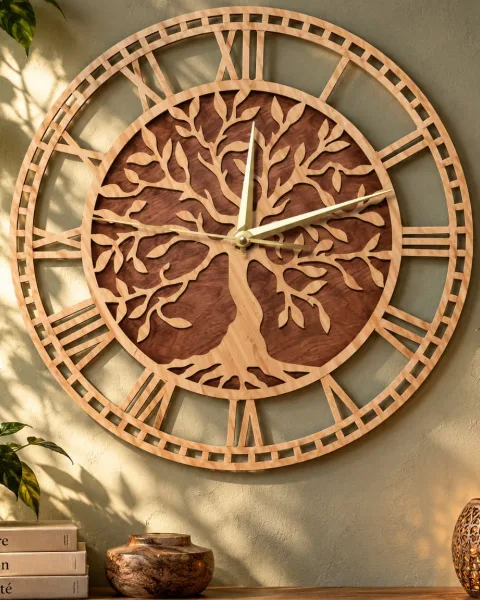 Horloge Murale Arbre de Vie